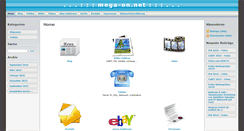 Desktop Screenshot of mega-on.net